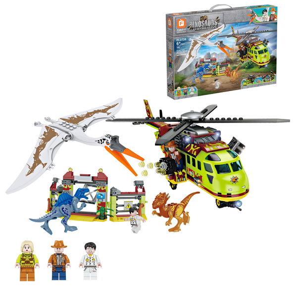 Dinosaurs Alive Tyrannosaurus Escape Assembly Toy (582 Pcs)