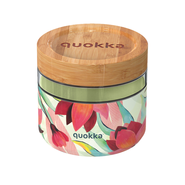 Quokka Glass Food Jar Spring 820 ML - Deli Collection