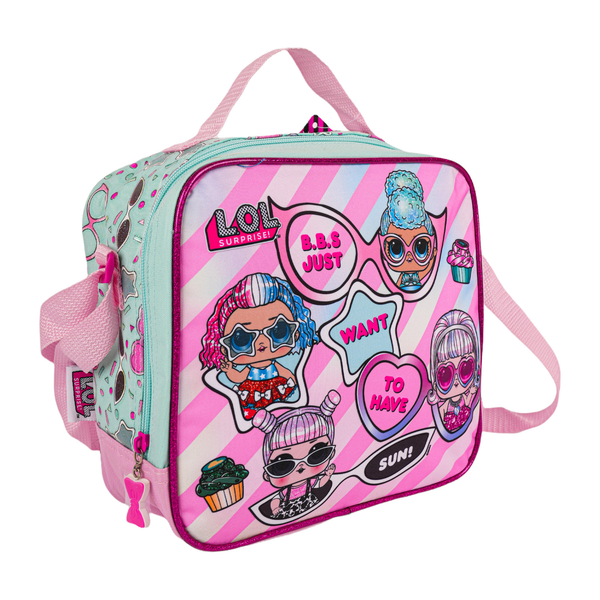 LOL Surprise Girls' Insulated Lunch Bag