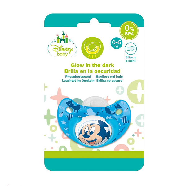 Mickey Stor Baby Orthodontic Pacifier Silicone 0-6 Months