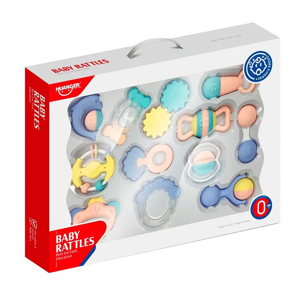 Huanger Baby Rattle Set (12 Pcs)