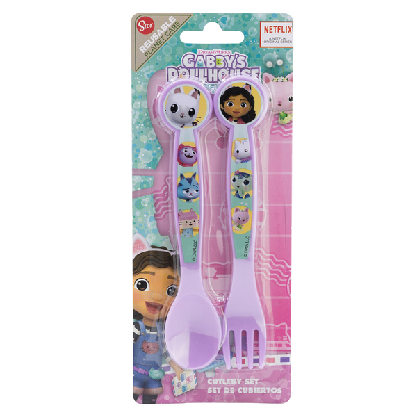 Stor Gabby's Dollhouse PP Cutlery Set