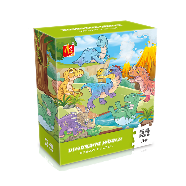 Dinosaur World Jigsaw Puzzle (54 Pcs)