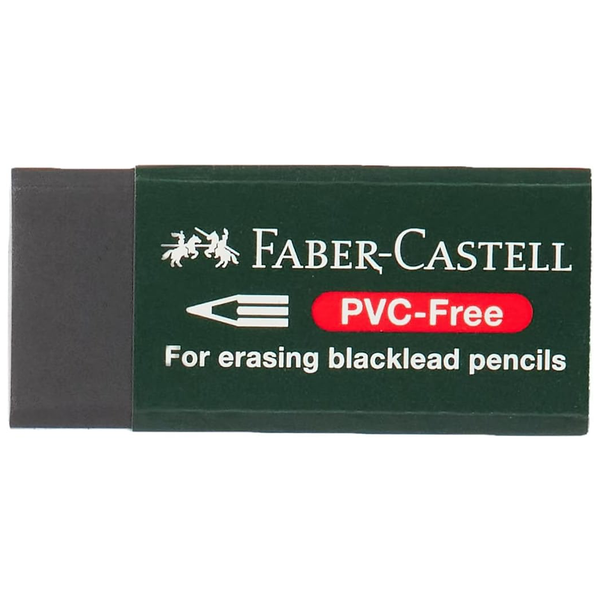 Faber-Castell Small Black PVC-Free Eraser