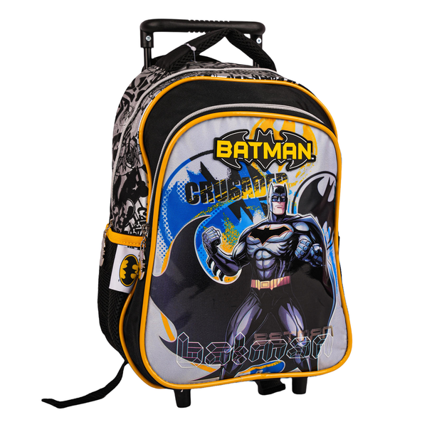 Batman Boys' School Trolley Bag 13"