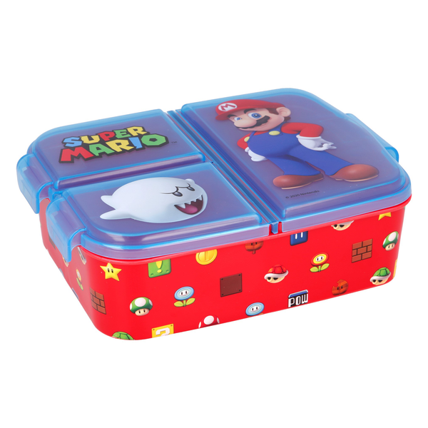 Stor Super Mario Multi-Compartment Sandwich Box