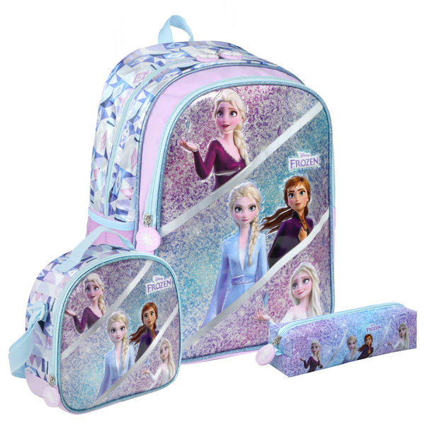 Frozen 3-in-1 Backpack School Set 16"