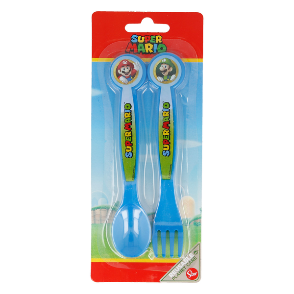 Stor Super Mario PP Cutlery Set