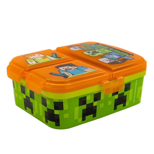 Stor Minecraft XL Multi-Compartment Sandwich Box