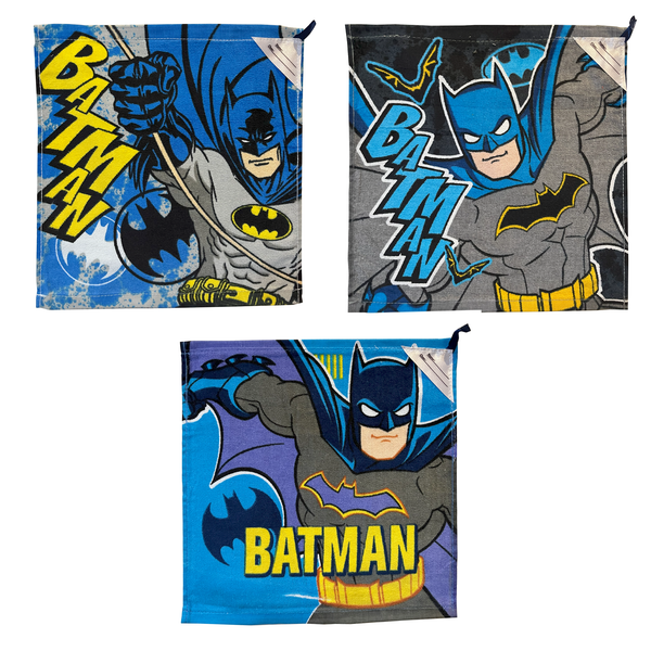 Batman Mini Cotton Towel 30 X 30 CM (Assorted Design)