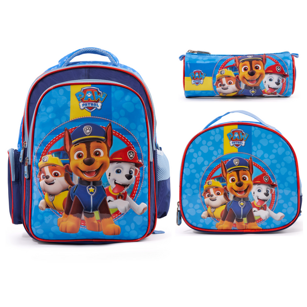 Paw Patrol 3-in-1 Boys' School Backpack Set