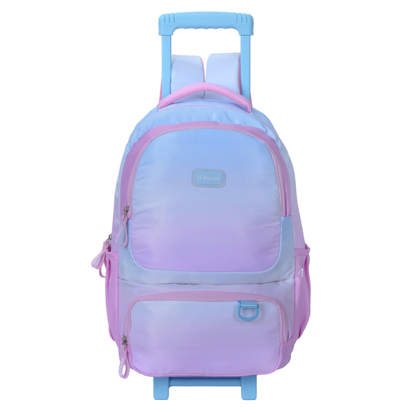 Pause Blue Cotton Candy Trolley Bag 18"