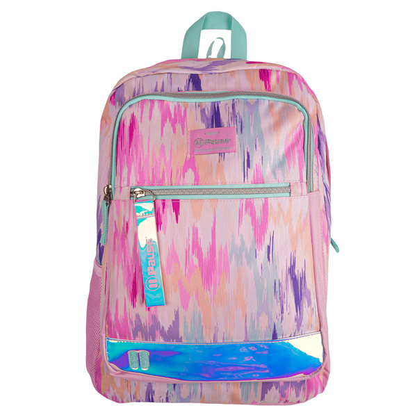 Pastel Strokes Pause Backpack 19"