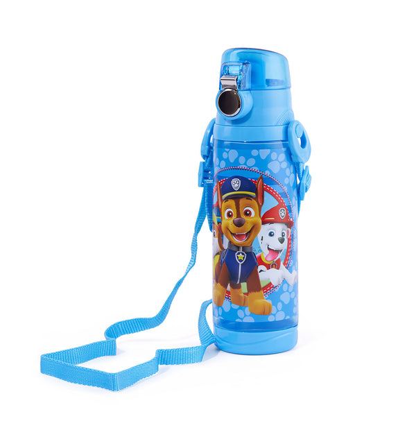 Paw Patrol Boys' Plastic Number 5 Bottle with Strap 600 ml Amiral