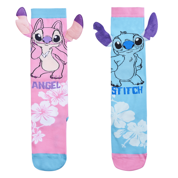 Stitch & Angel 3D Socks (Assorted Character)