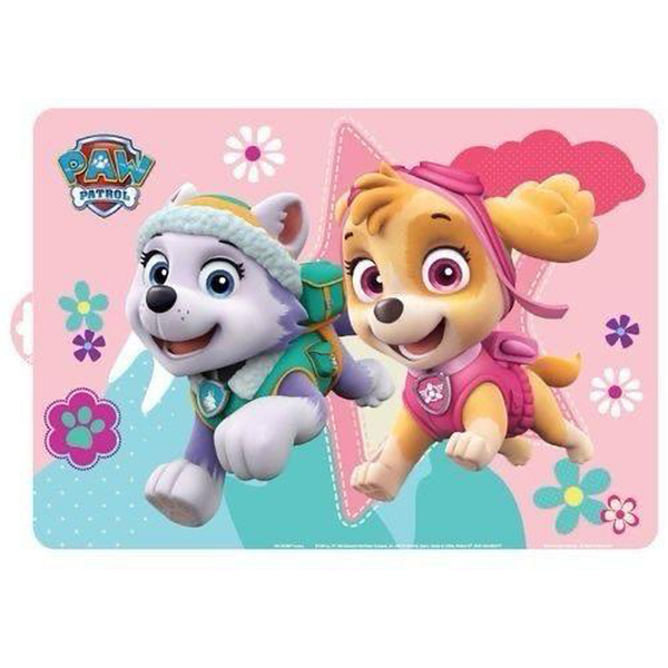 Stor Paw Patrol Girls Easy Offset Thermal Placemat