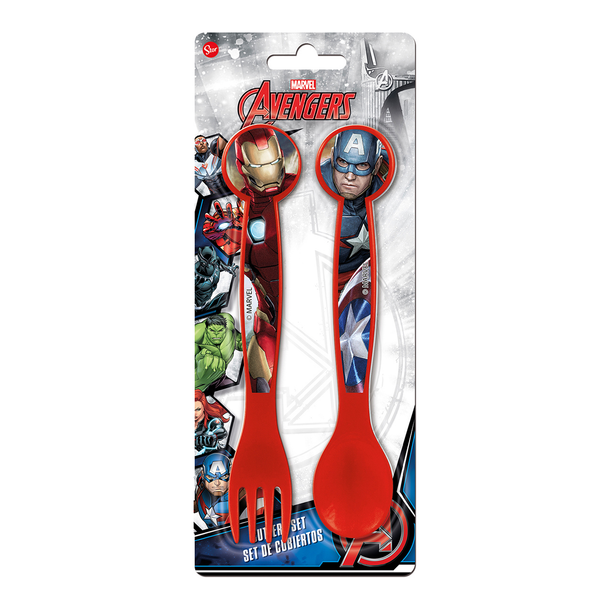 Stor Avengers PP Cutlery Set