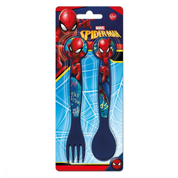 Stor Spiderman PP Cutlery Set