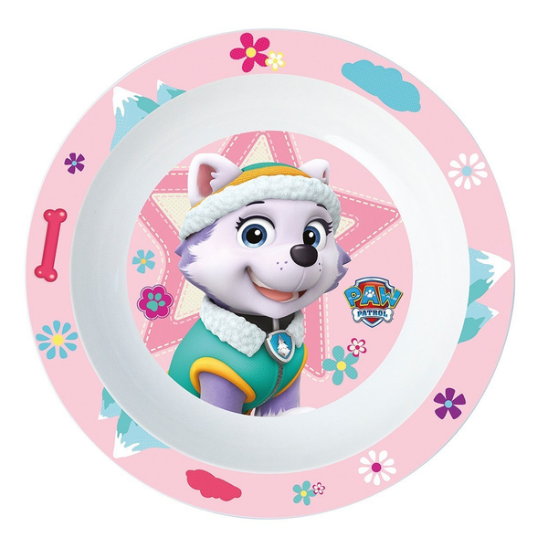 Stor Paw Patrol Girls Kids Microwave-Safe Deep Plate