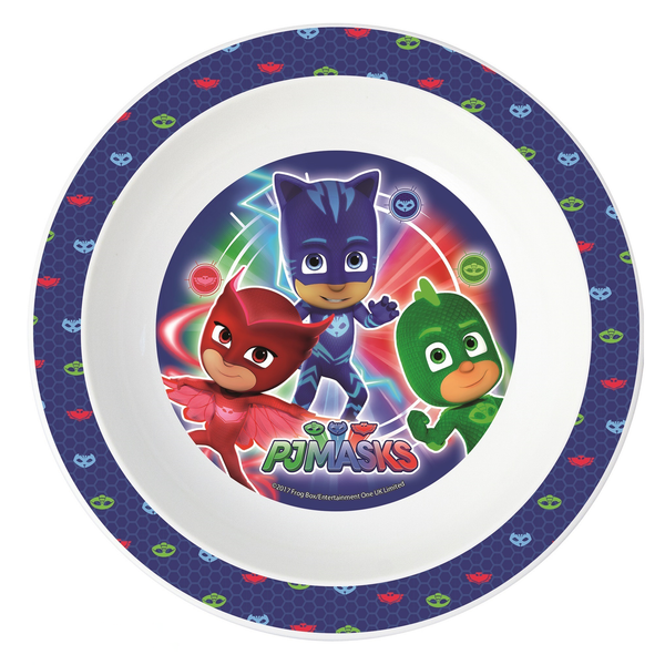 Stor PJ Masks Kids Microwave-Safe Deep Plate