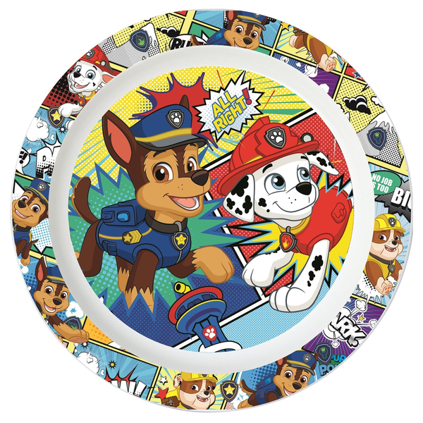 Stor Paw Patrol Boys Kids Microwave-Safe Plate