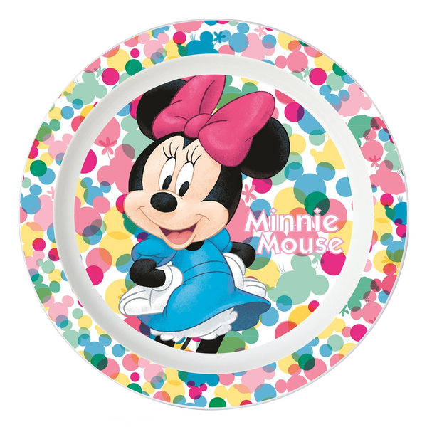 Stor Minnie Kids Microwave-Safe Plate