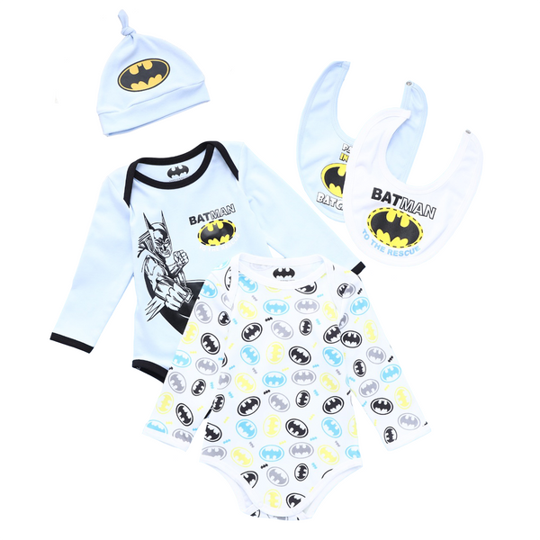 Batman 5-in-1 Baby Salopette Set