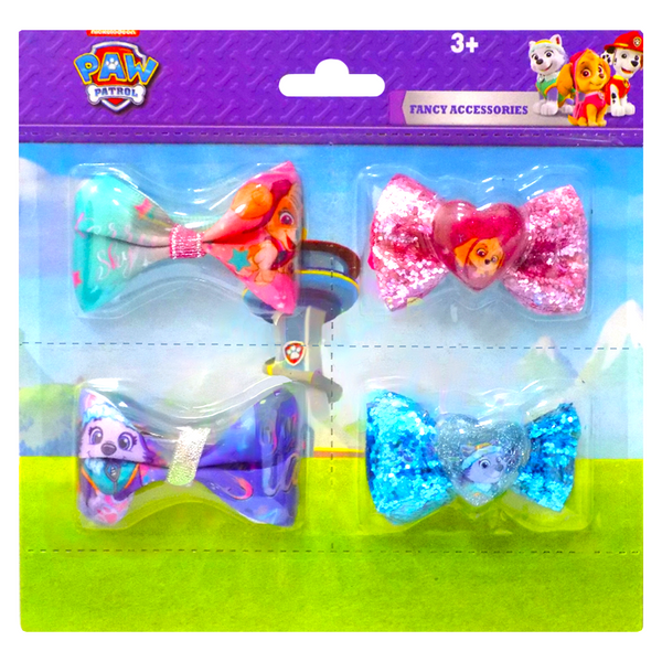 Paw Patrol Mini Hair Bows (4 Pcs)