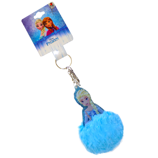 Elsa Pom Pom Keychain