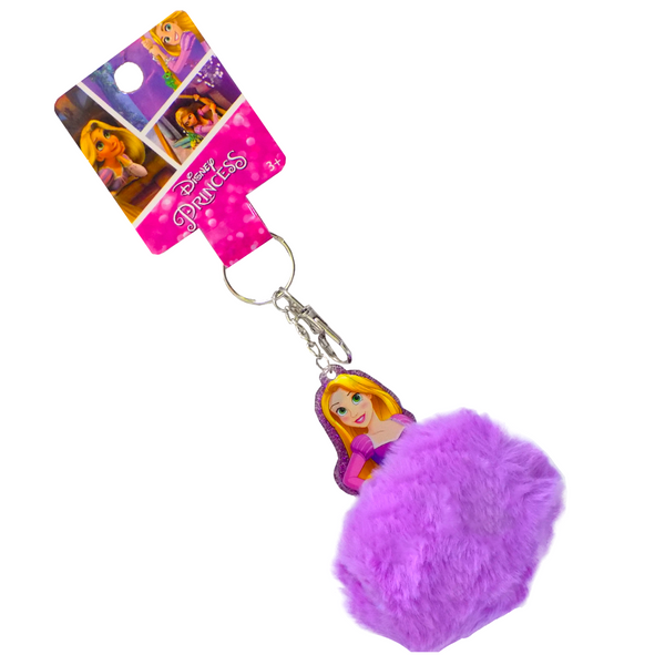 Rapunzel Pom Pom Keychain
