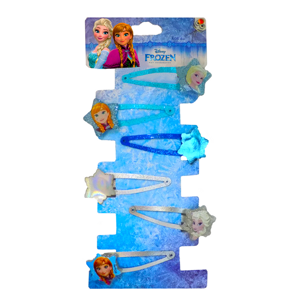 Frozen Glitter Hair Tic Tacs (6 Pcs)