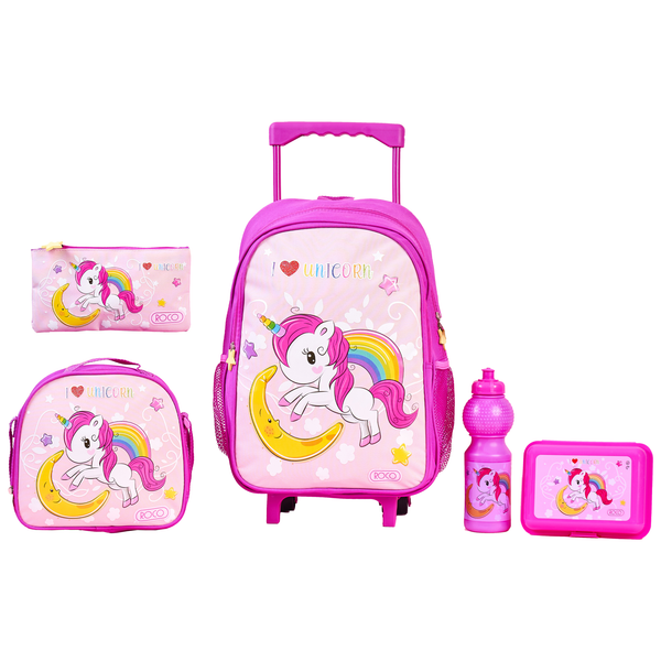 Roco Unicorn 5-in-1 Trolley Bag Set 16"